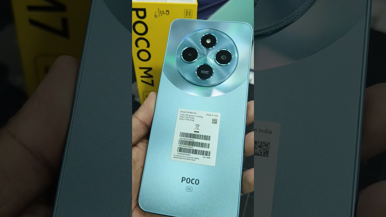 Poco M7 5G First Look
