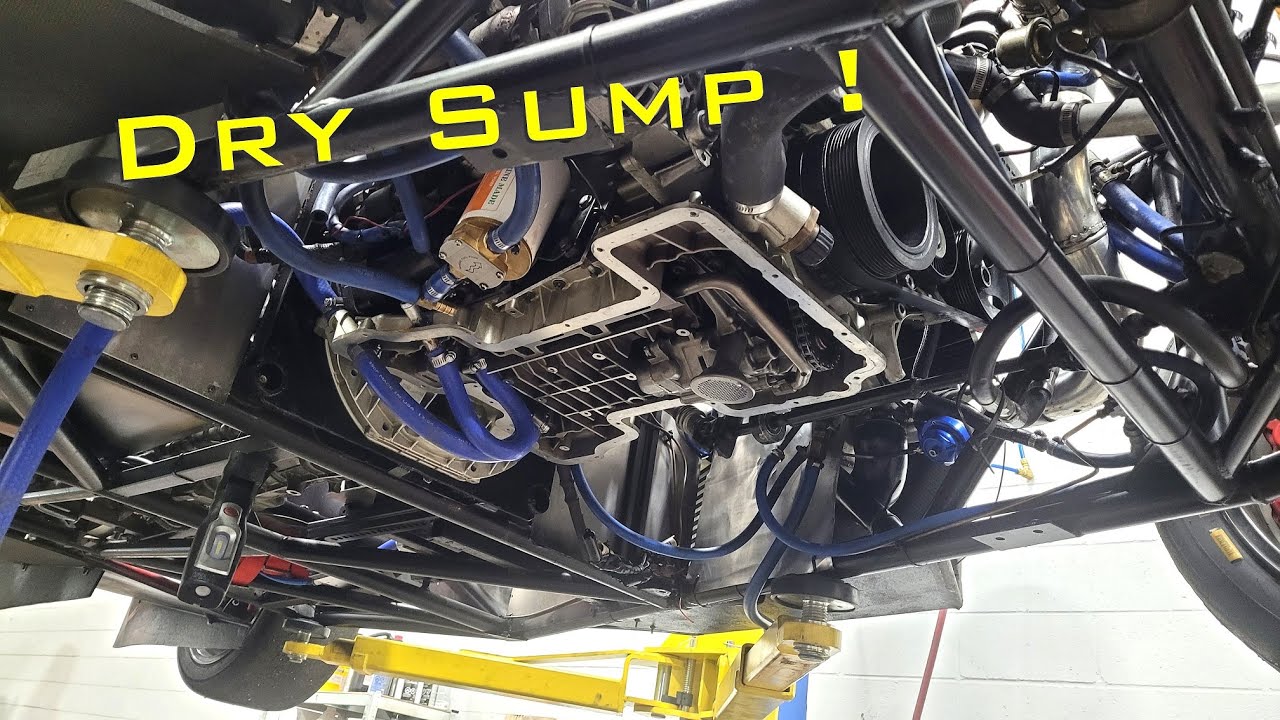 Изготовление системы сухого картера для двигателя AMG — проект E55 ASL