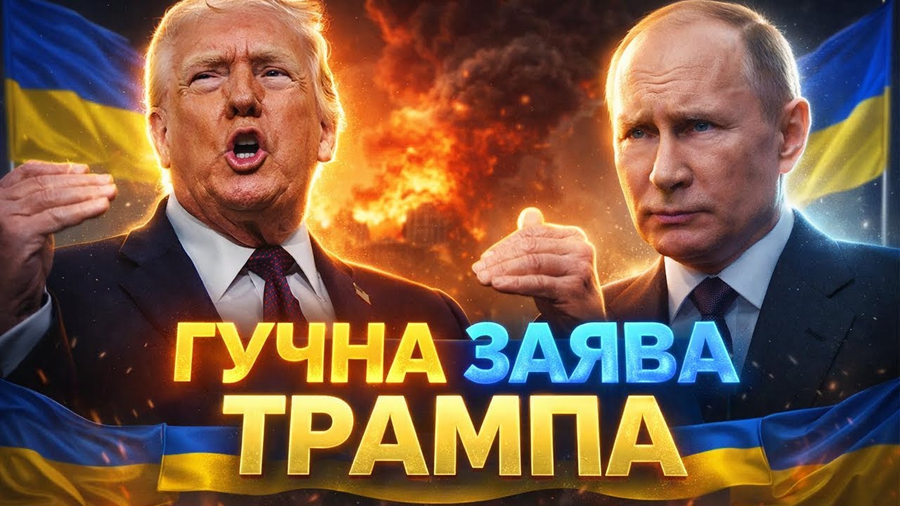 Путін вирішив ЗДАТИСЯ?! Трамп зробив СКАНДАЛЬНУ заяву про МИР. Навіть не добирав слів