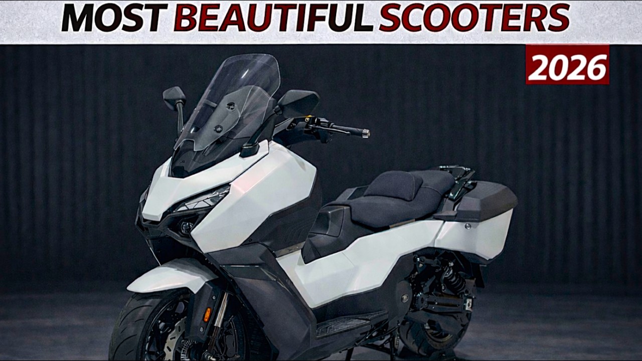 12 New Beautiful Scooters For 2026
