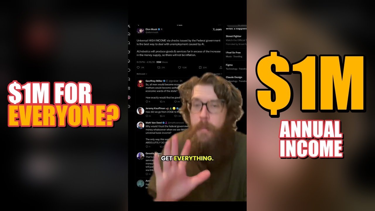 Elon Musk's Vision for Universal High Income: Everyone Gets $1 Million?