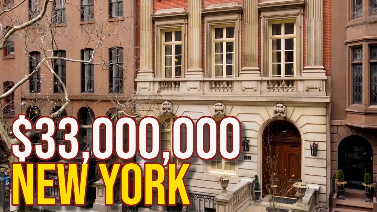 Классический мегаособняк в Нью-Йорке за 33 000 000 долларов