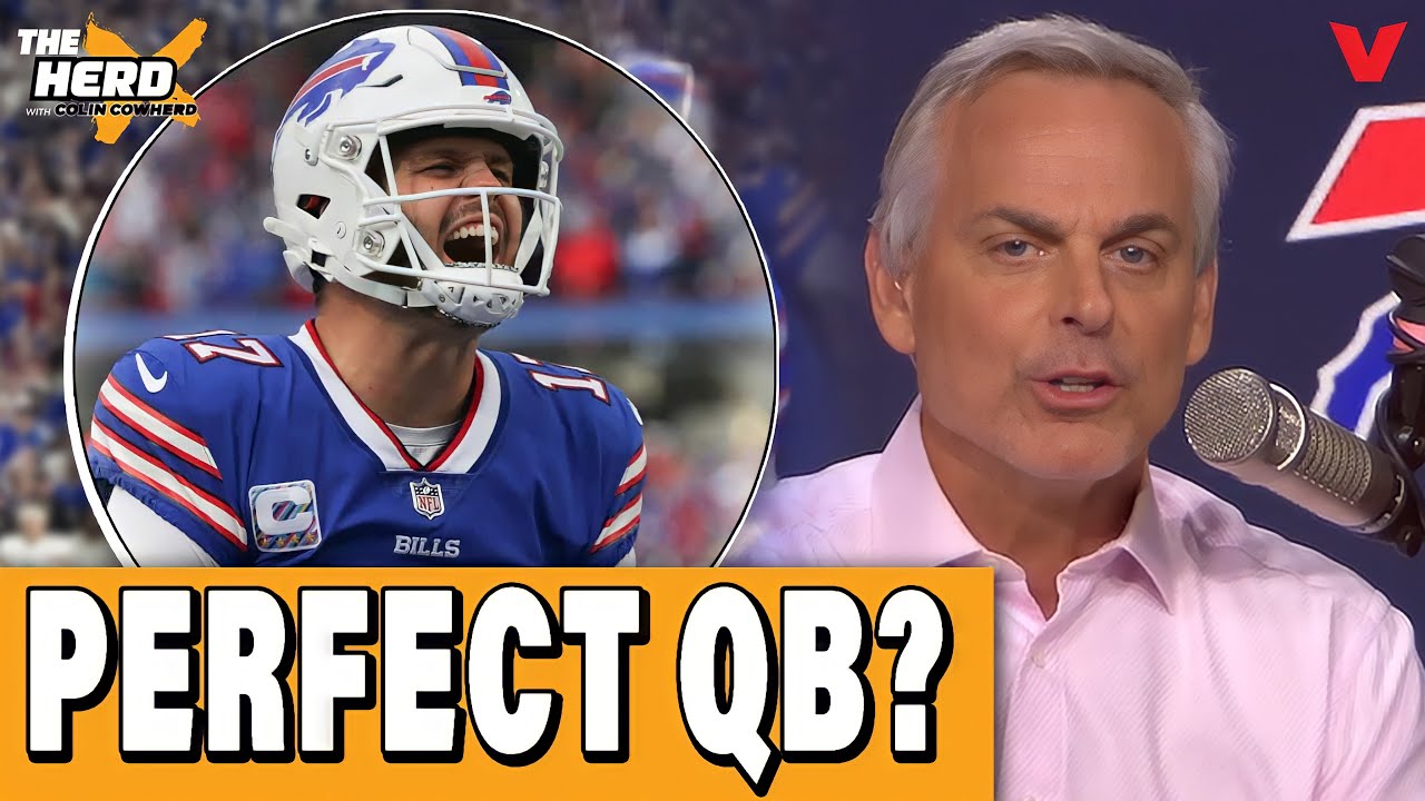 Джош Аллен проводит ИСТОРИЧЕСКИЙ сезон за «Баффало Биллс» | THE HERD NFL с Колином Каухердом