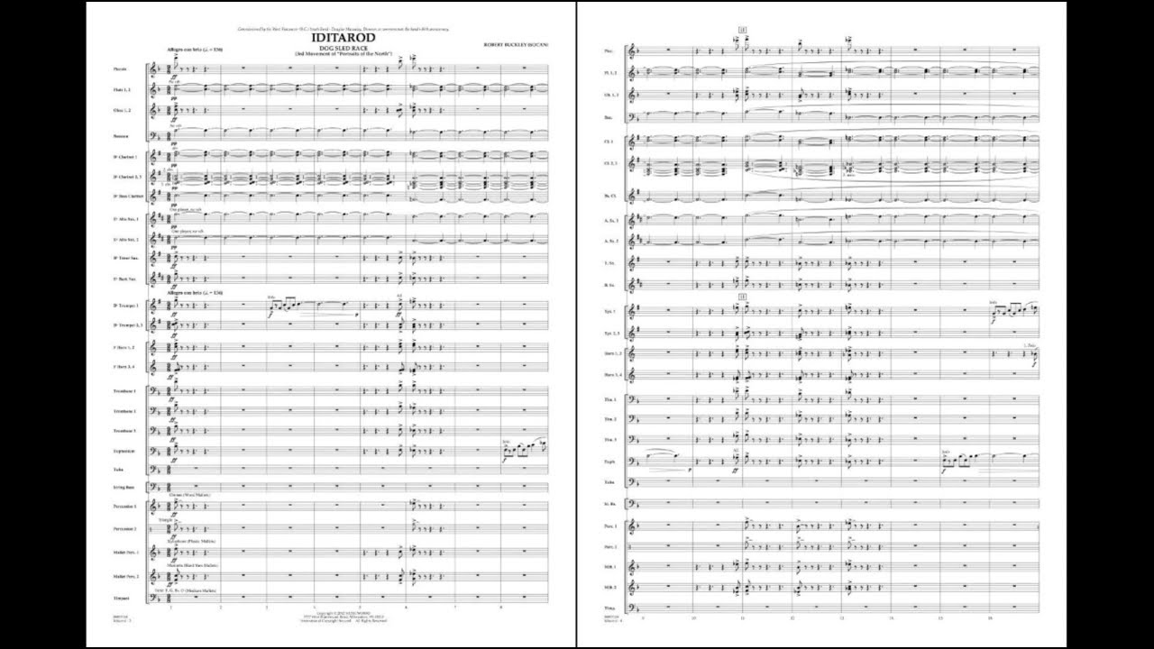 Iditarod (Mvt. 3 from 