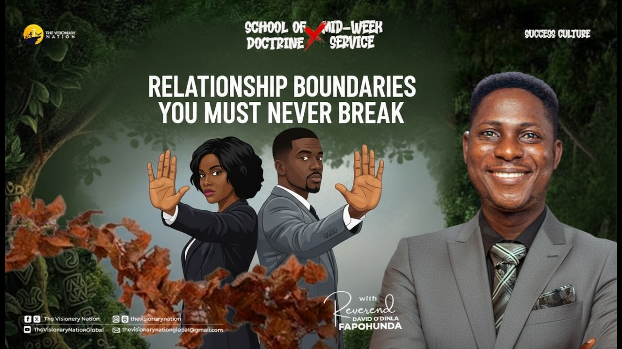 RELATIONSHIPS BOUNDARIES YOU MUST NEVER BREAK | KINGDOM RELATIONSHIP SUMMIT '26