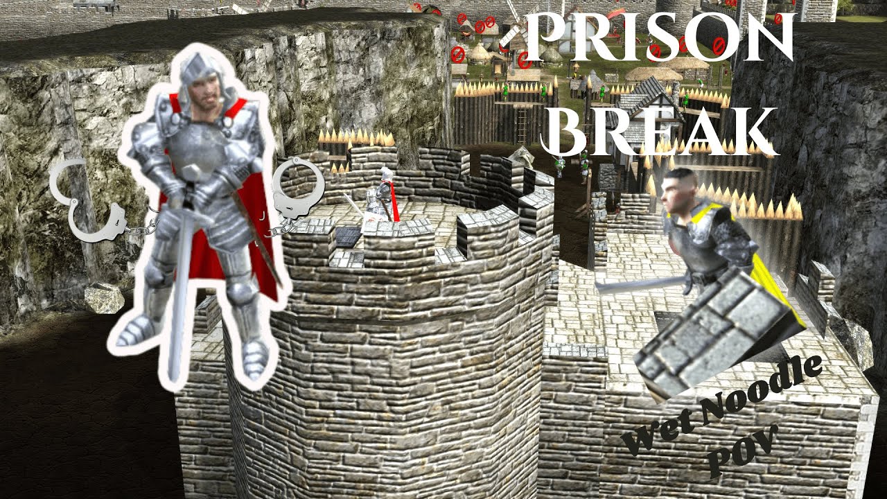 Prison Break! Stronghold 2 custom audio map