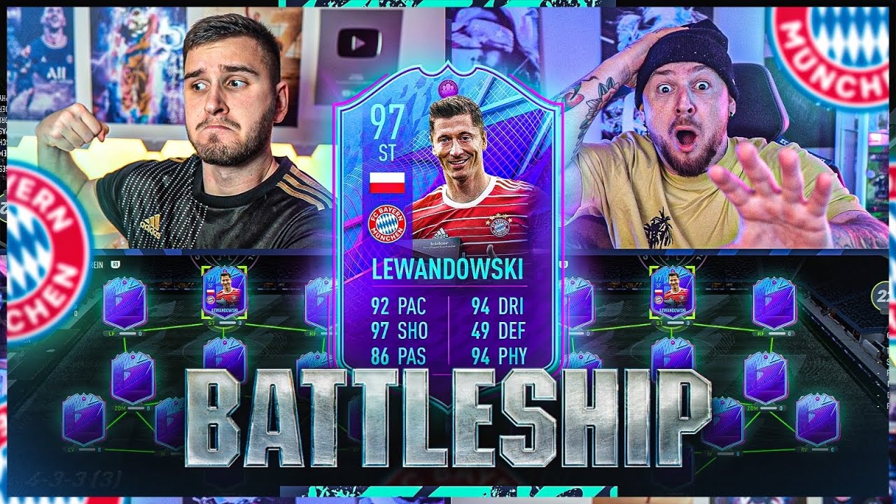 FIFA 22: LEWANDOWSKI END OF AN ERA SQUAD BUILDER BATTLESHIP 🔥🔥