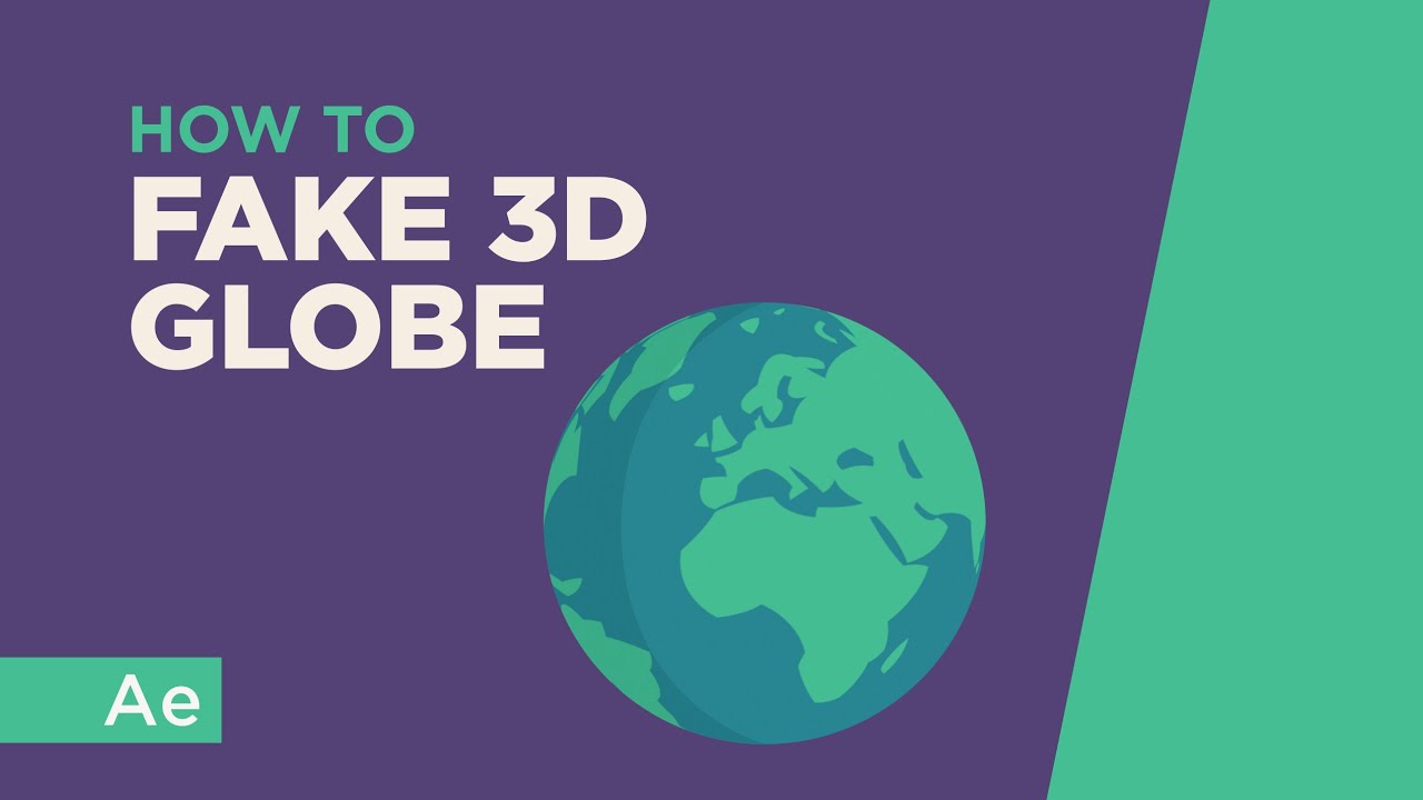 Как анимировать 3D-глобус &mdash; урок по After Effects