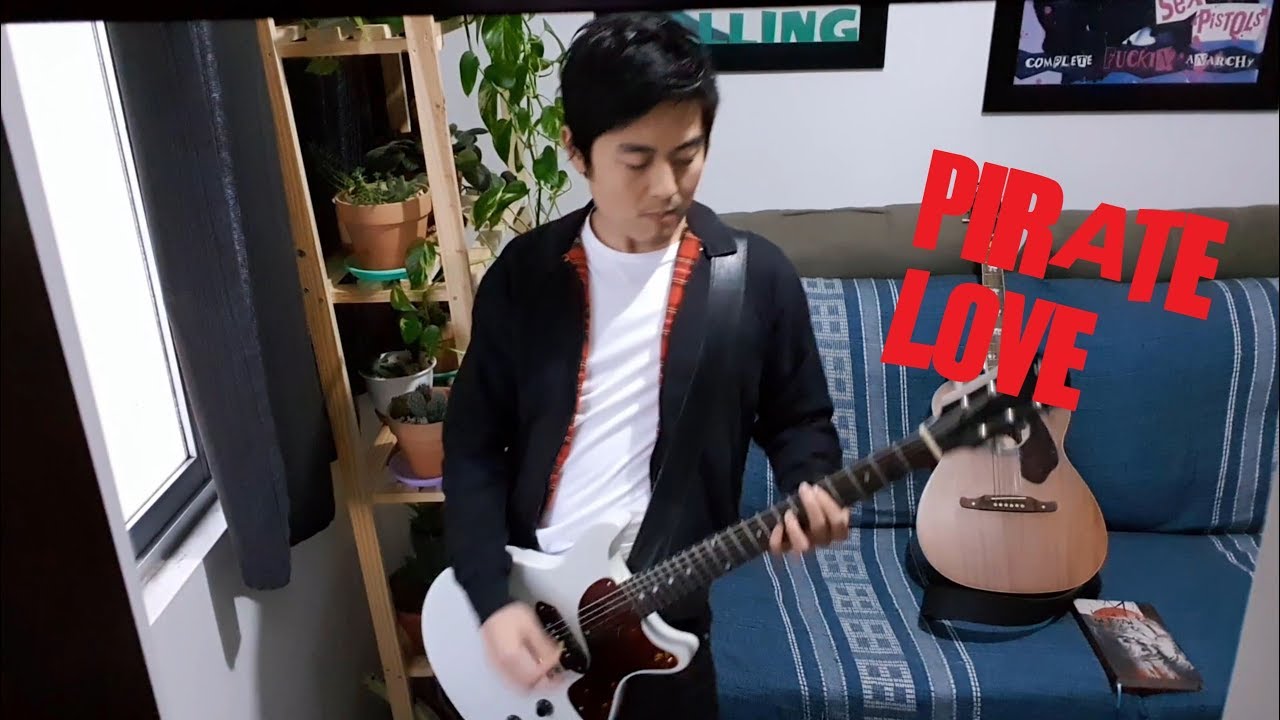Johnny Thunders and The Heartbreakers - Pirate Love (guitar cover)