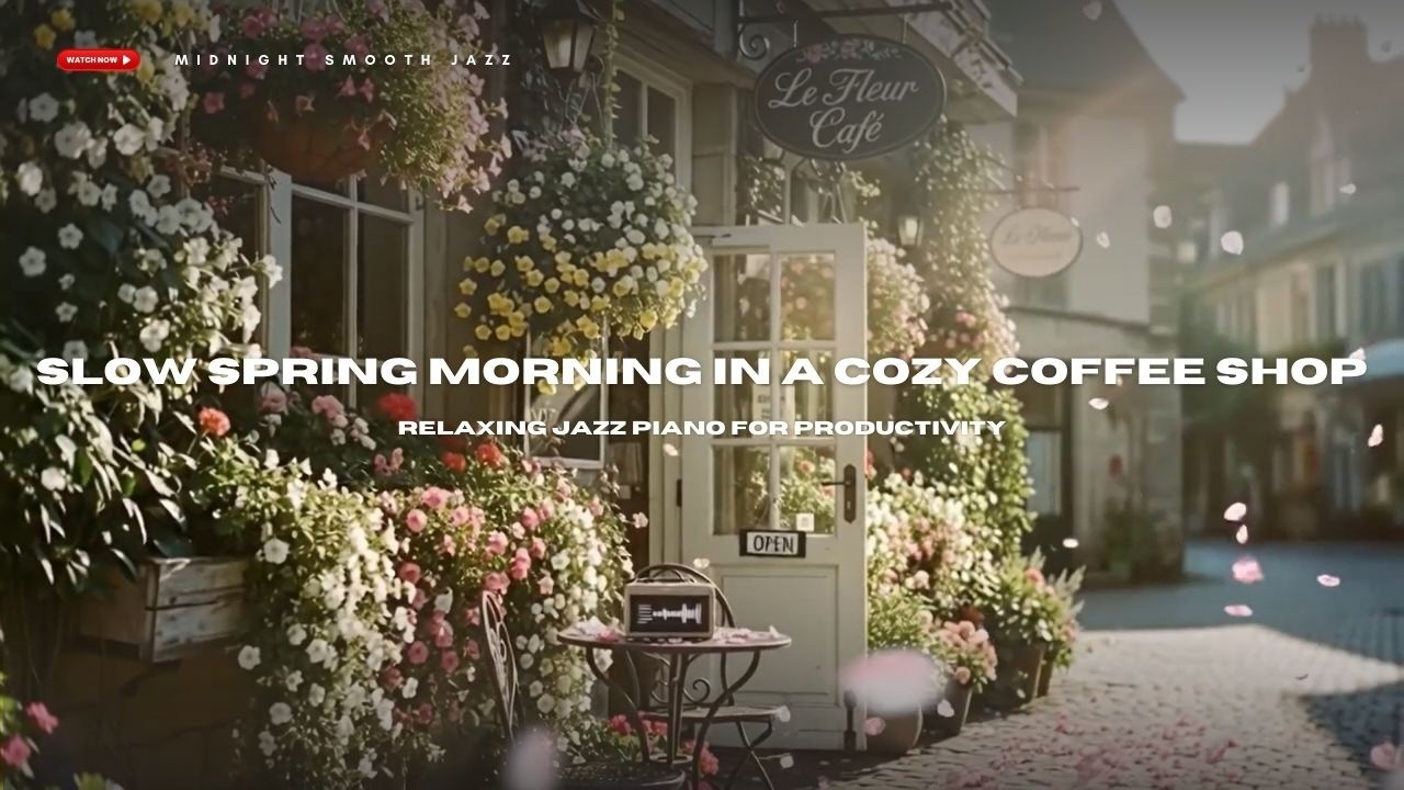 Positive Spring Energy Starts Here 🌼 Smooth Jazz to Refresh Your Soul