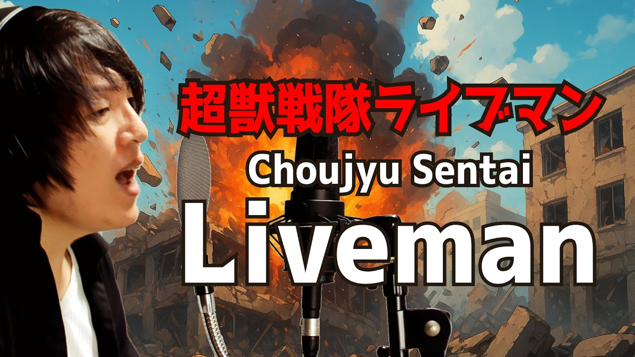 Choujyu Sentai Liveman OP | Cover (2025 ver.)　超獣戦隊ライブマン