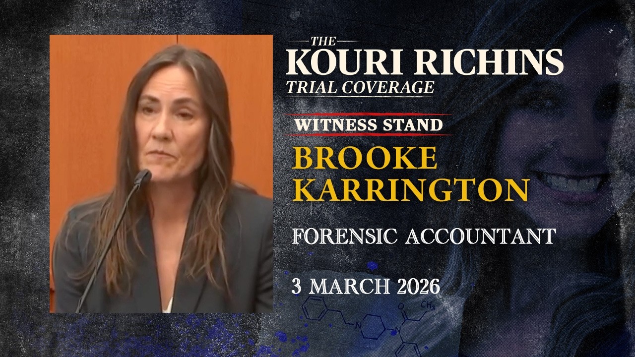 Forensic accountant Brooke Karrington testifies in Kouri Richins murder trial