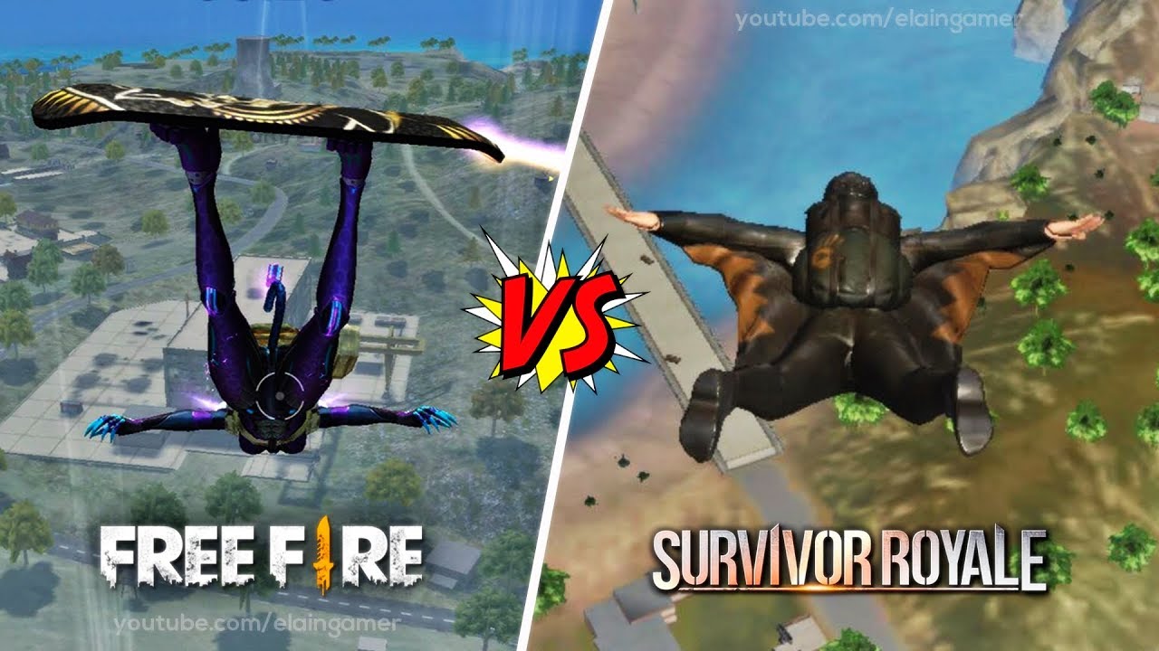 Garena Free Fire vs. Survivor Royale  | Comparison 2019