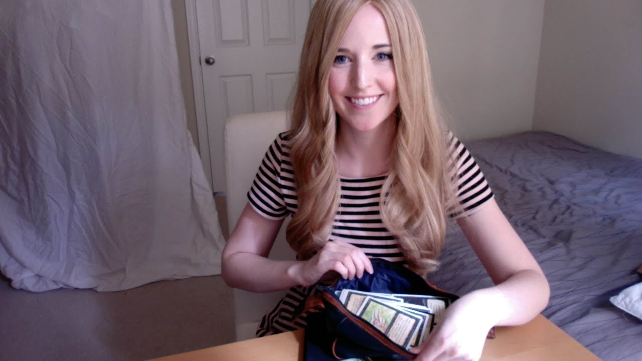 Soft-spoken ASMR: Sleeving my Magic cards with crinkle sounds, paper sounds, and tapping