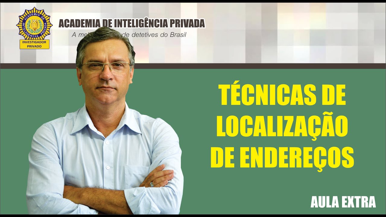 Vídeo aula sobre técnicas de localização de endereços