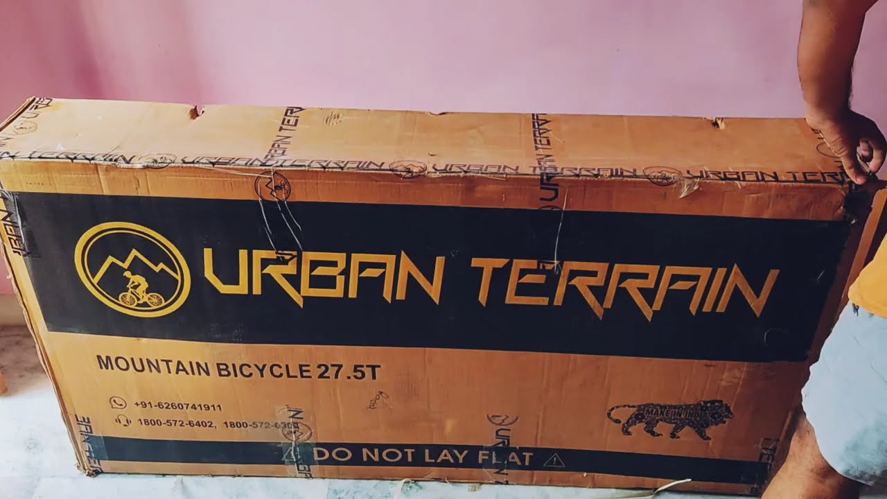 Urban terrain Bolt UT5001S27.5 cycle unboxing |bolt bicycle installation|mountain bicycle review