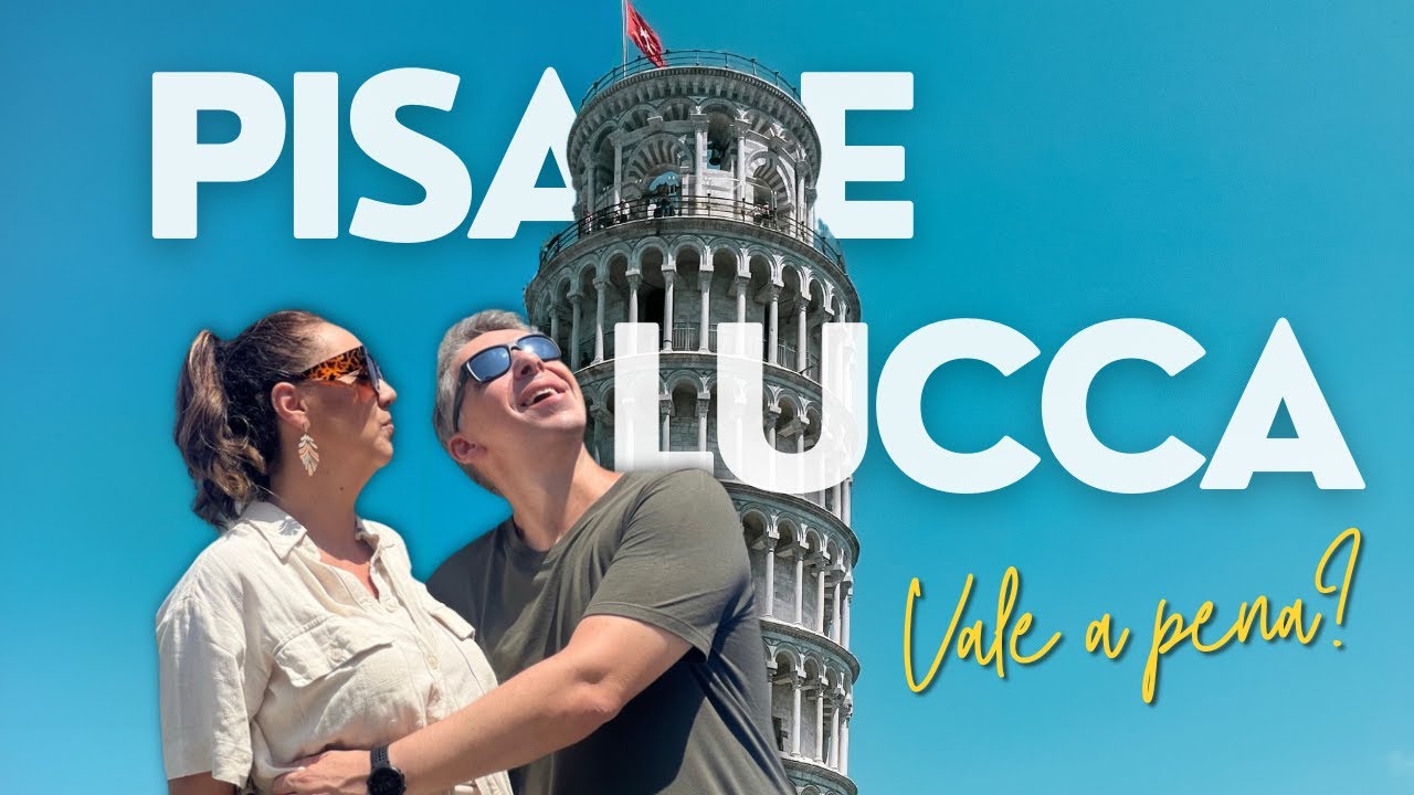 DE FLORENÇA PARA PISA E LUCCA - Como ir de trem - Vlog de Viagem na Italia