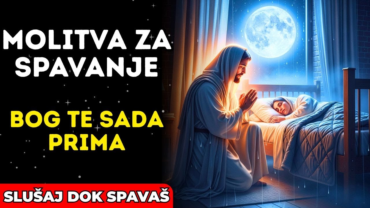 🙏 OČE NAŠ ZA SMIRIVANJE UMA: Odmorite se u Božjem Naručju Večeras 🌙