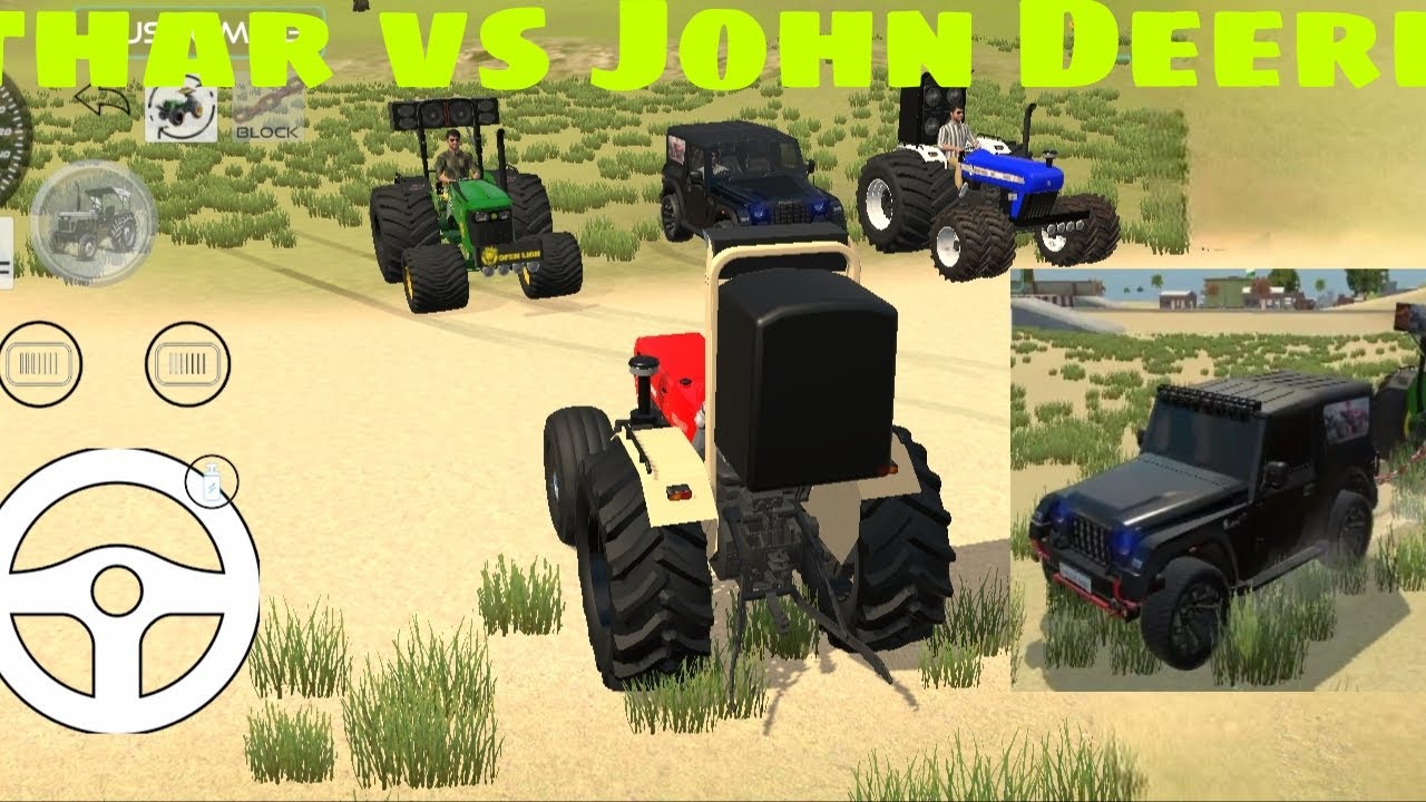 New Holland Thar John Deere Swaraj vs cartoon subscribe My you tube channel 