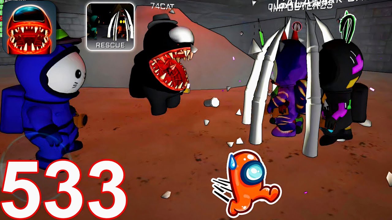 Imposter 3D Online Horror - Gameplay Walkthrough Part 533 - Rescue Mode (iOS,Android)