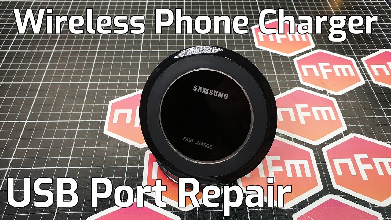 Ремонт беспроводного зарядного устройства Samsung USB