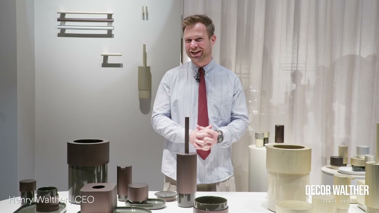 Fuorisalone 2024 | DECOR WALTHER - Henry Walther presents Of.Line bathroom accessories
