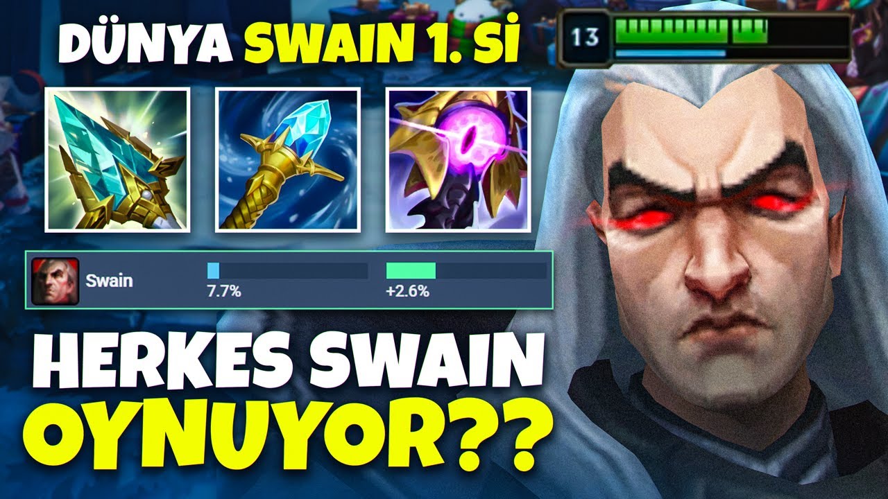 🔥 ASIRLIK VE BUFFLANAN SWAİN BİRLEŞİRSE? | D&Uuml;NYA SWAİN 1. Sİ &Uuml;ST KORİDOR! 🔥 | Pace LoL