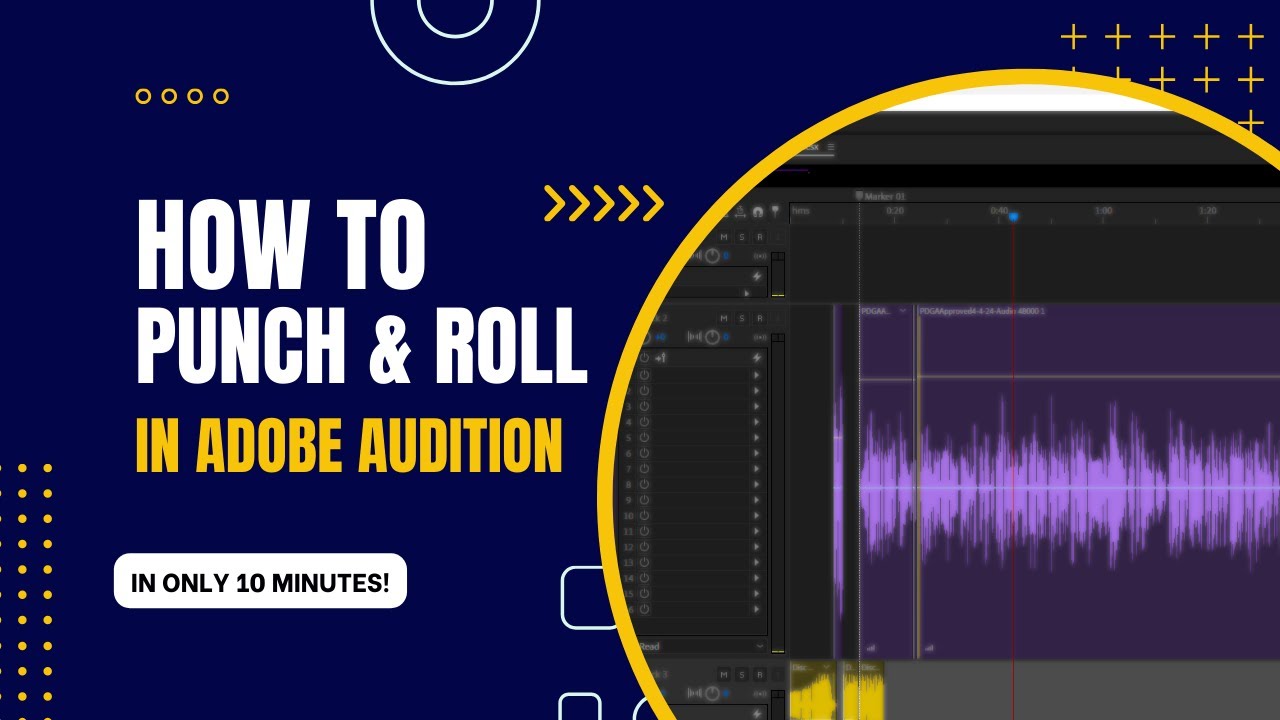 Adobe Audition: Punch & Roll Made Easy!