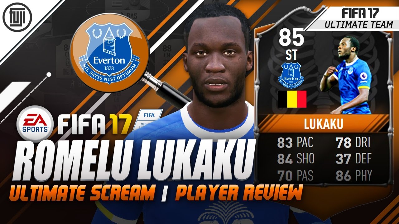 FIFA 17 ULTIMATE SCREAM LUKAKU PLAYER REVIEW! (85) - FIFA 17 Ultimate Team Review