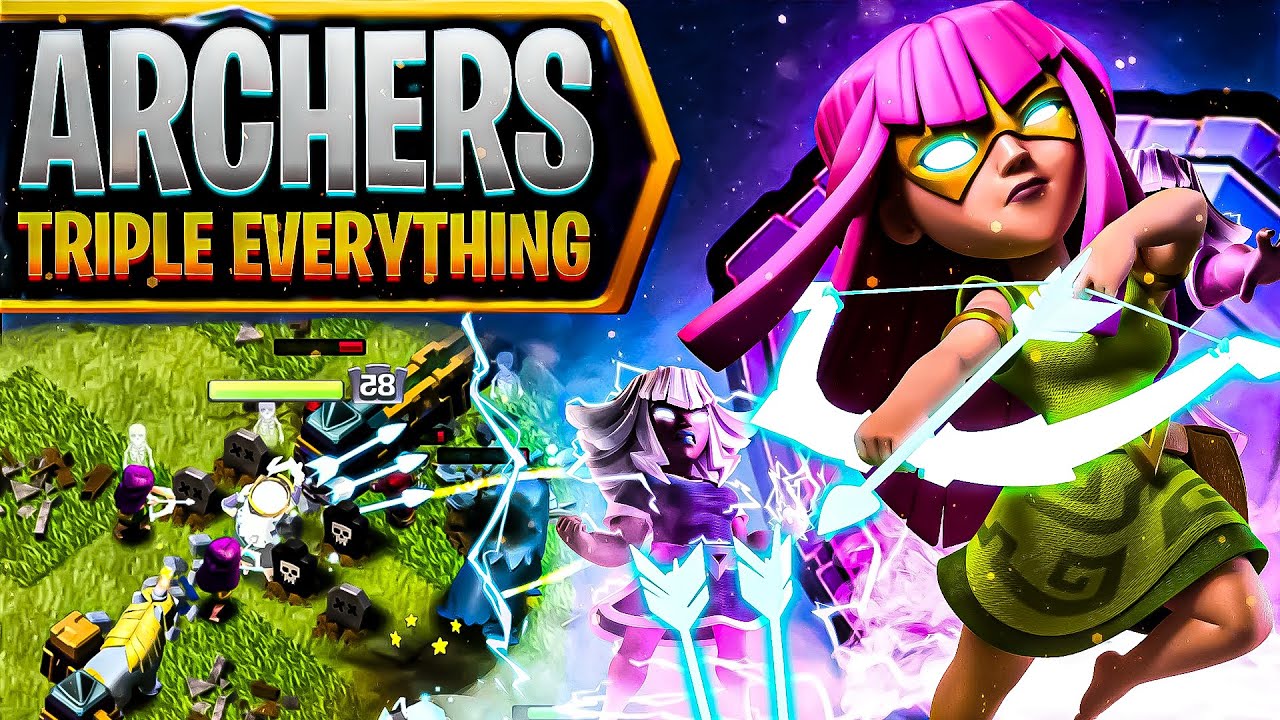 Clash of Clans | TH15 | Super Archers Triple Everything.