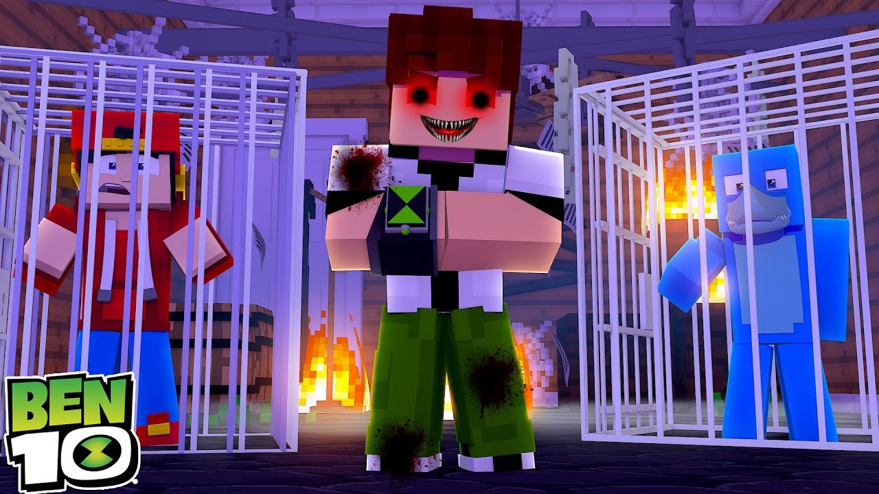 Minecraft - BEN 10 .EXE HAS TAKEN RoPo, WHO FROM THE LITTLE CLUB CAN RESCUE HIM