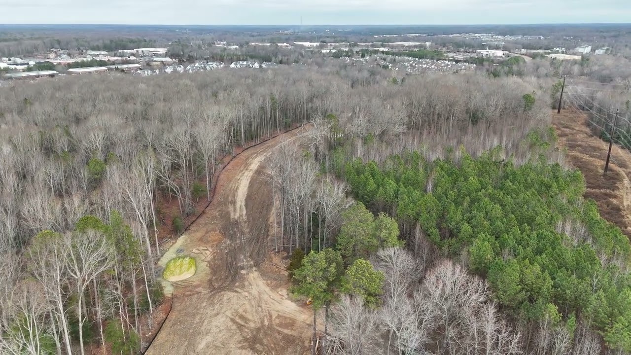 MIDLOTHIAN BAILY BRIDGE ROAD CONNECTOR PROJECT OVERFLY DJI 0254 D