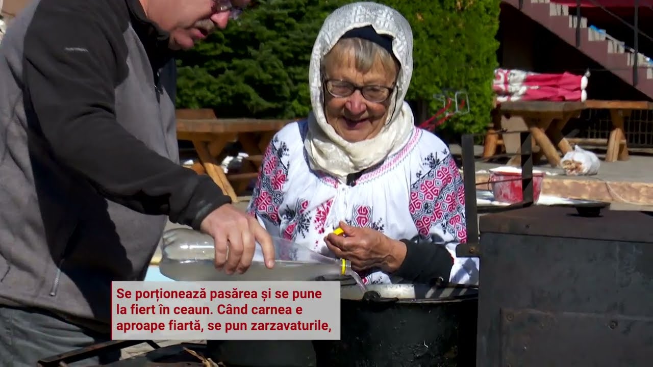 România în bucate: Ciorbă de pui de curcă (@TVR Craiova)