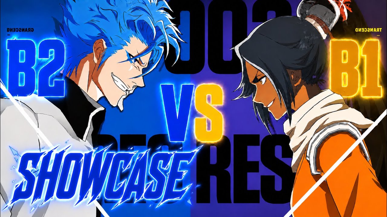 B2 SR+GRIMMJOW VS B1 YORUICHI REMATCH - GAMEPLAY BLEACH SOUL RESONANCE