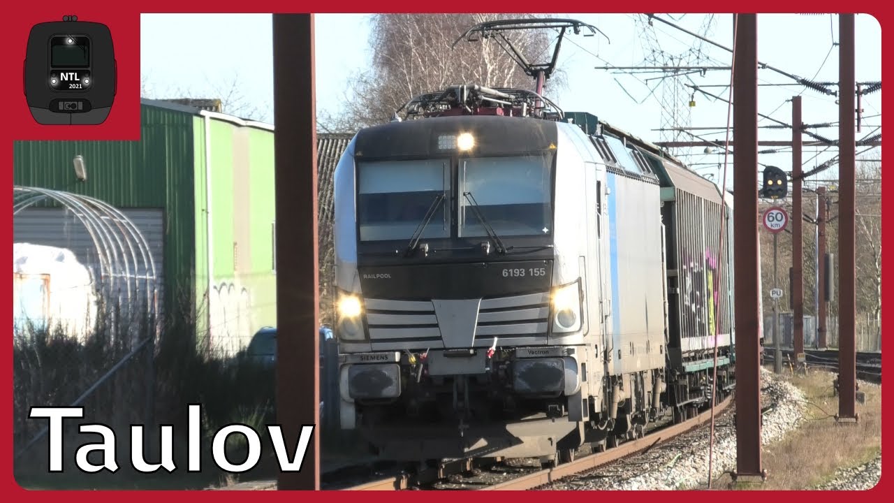 Tog i Taulov / Trains in Taulov 06/02/2025