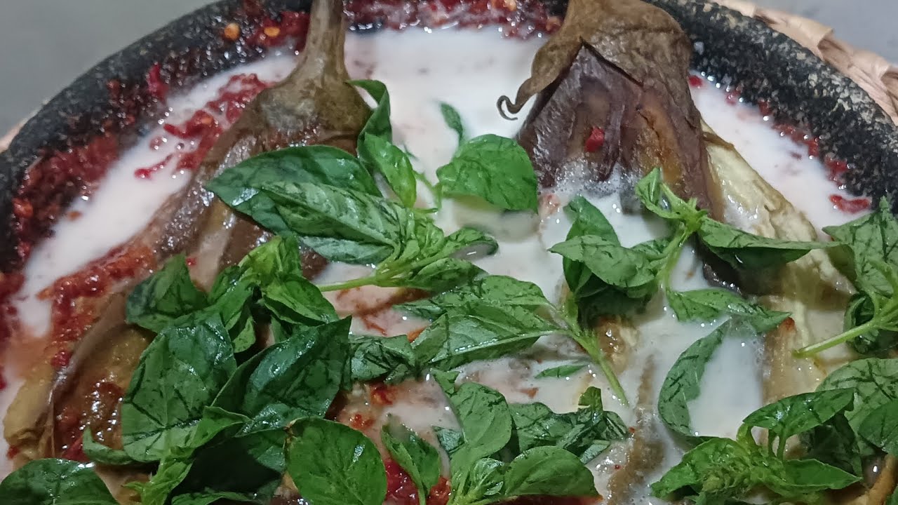 Sambel Terong santan kencur