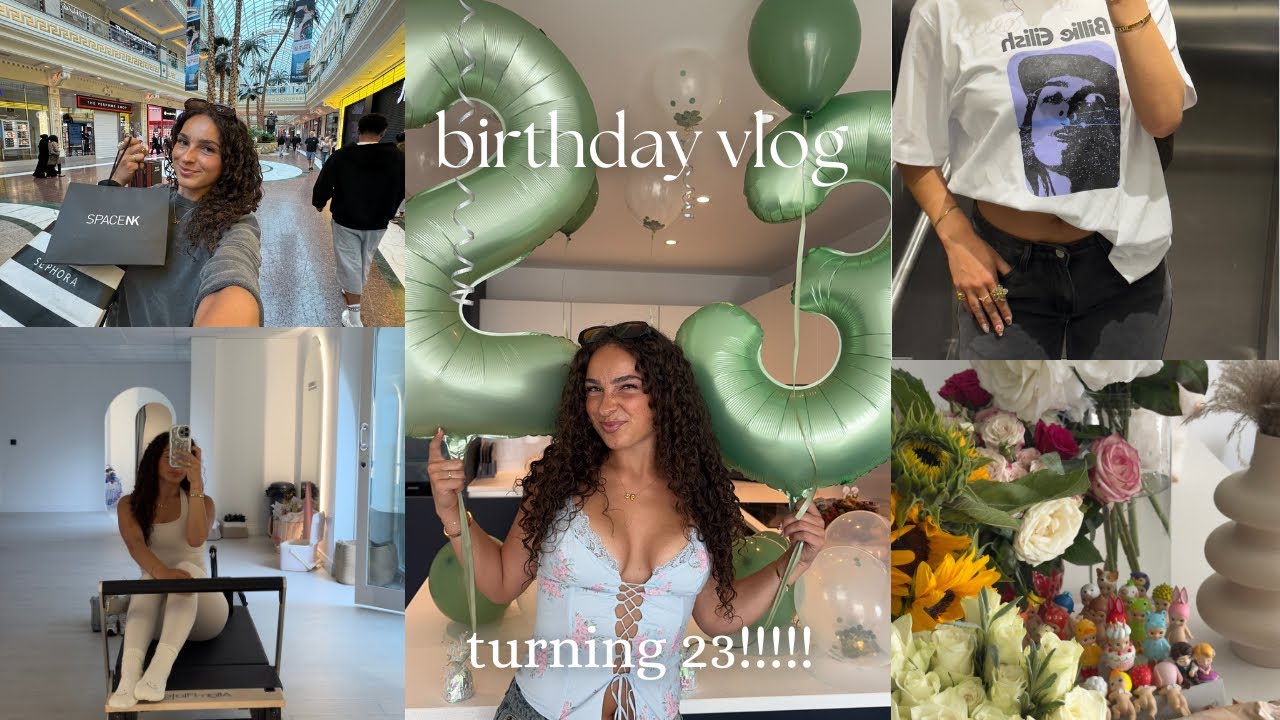 Birthday vlog | turning 23, seeing Billie Eilish & more!