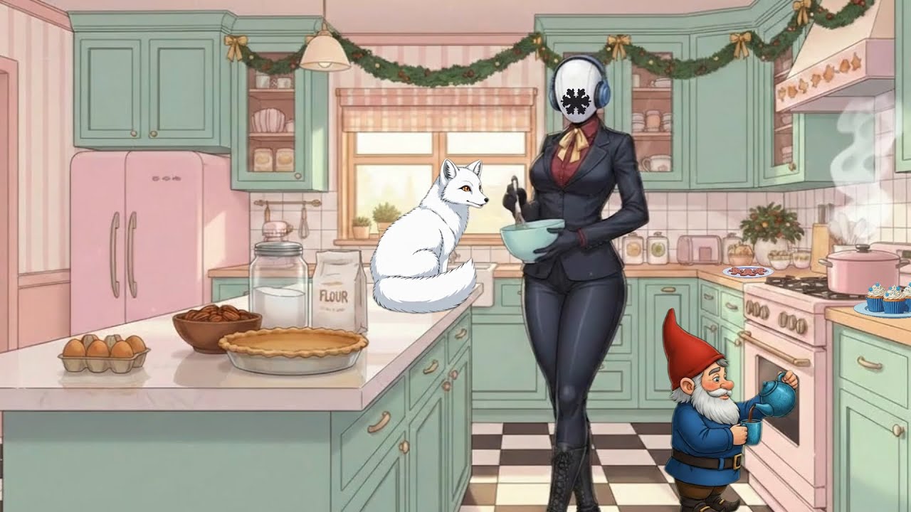 Lo-Fi Beats for Study, Focus & Relaxation — Christmas Baking Gnome 🎄🎁 Cozy Christmas Lofi