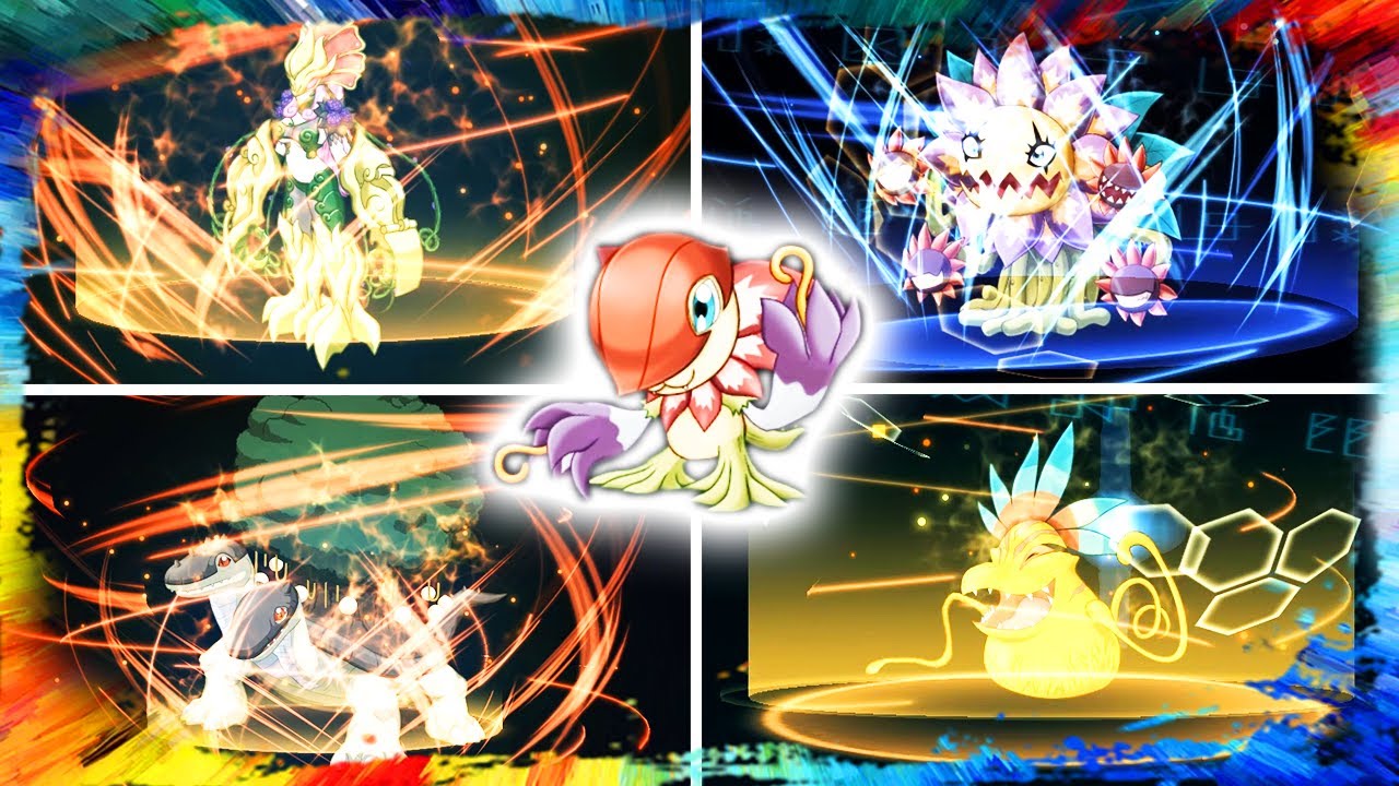 Digimon Survive All FLORAMON Evolution