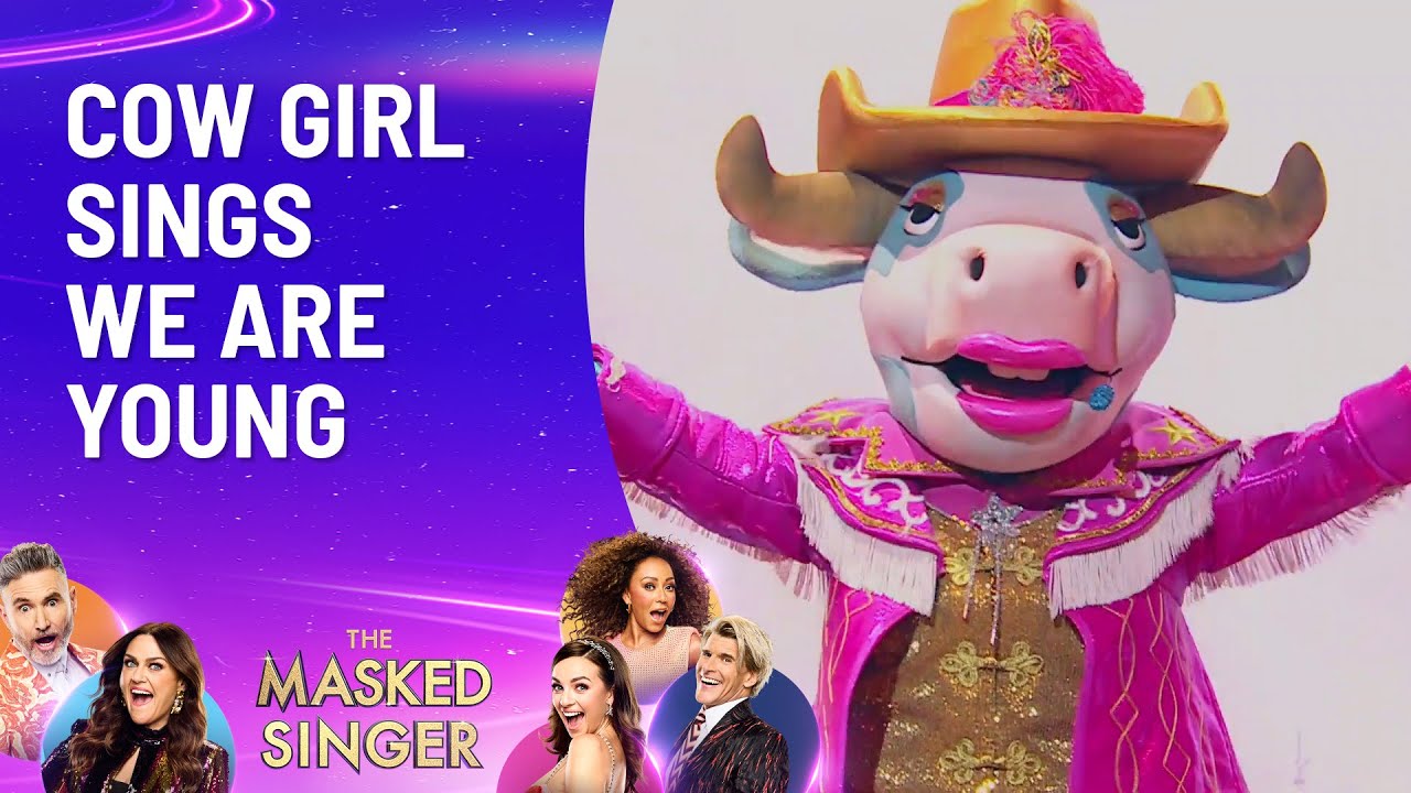 Cow Girl 'We Are Young' Performance - Season 5 | The Masked Singer Australia | Channel 10