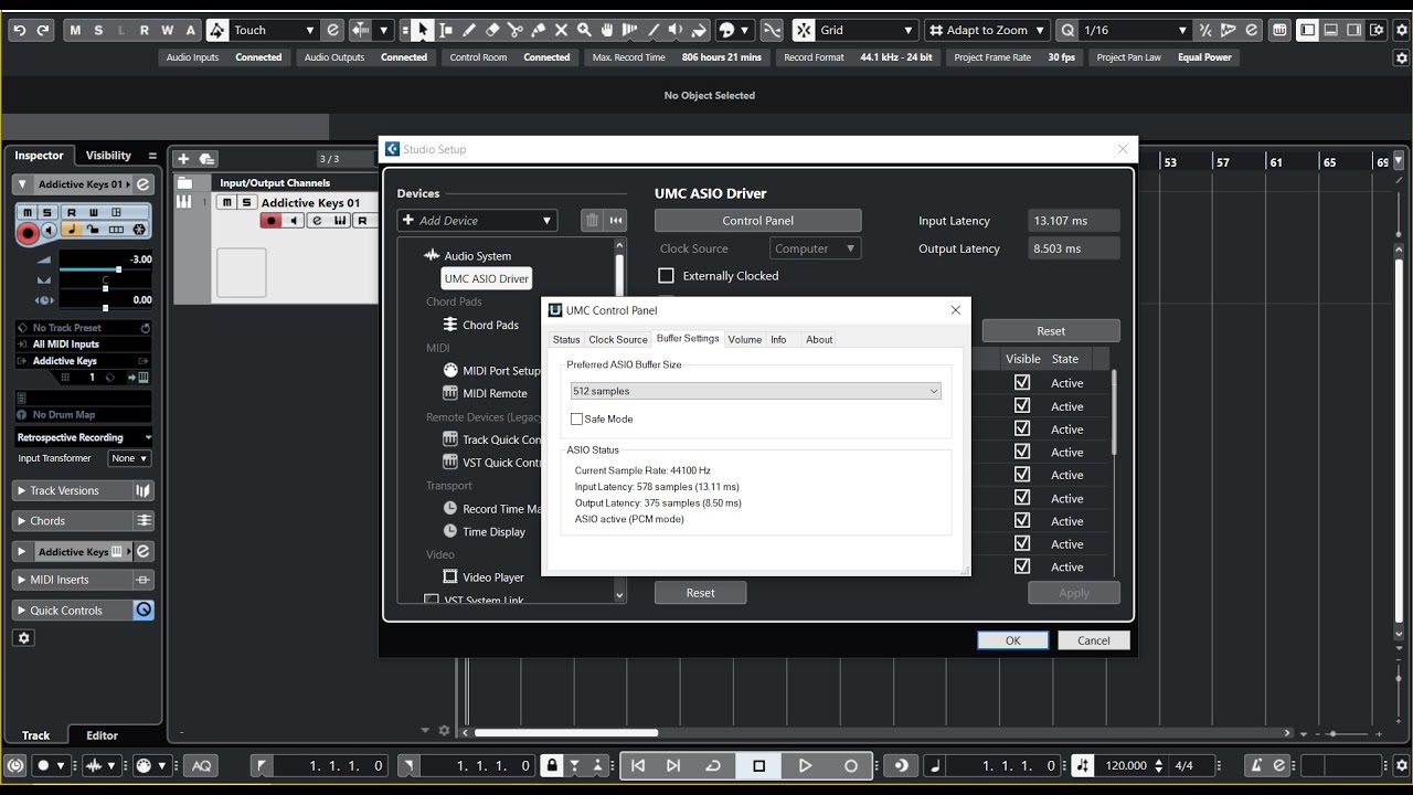 TIPS CUBASE : BUFFER SIZE SETTING - MENGATASI DELAY / LATENCY SAAT REKAMAN | #IvanStudioWebcam