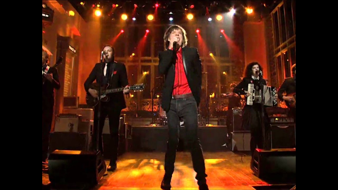 Mick Jagger feat. Arcade Fire - The Last Time (SNL 2012.05.19).wmv