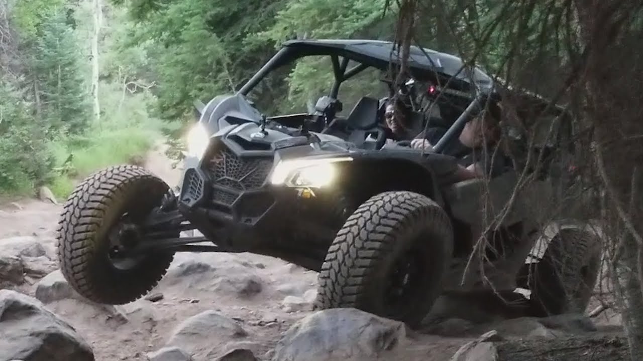 CAN AM MAVERICK X3 X RS FOREST LAKE OFFROAD TRAIL