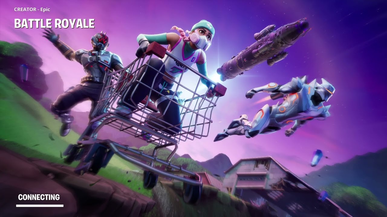Playing Fortnite Live