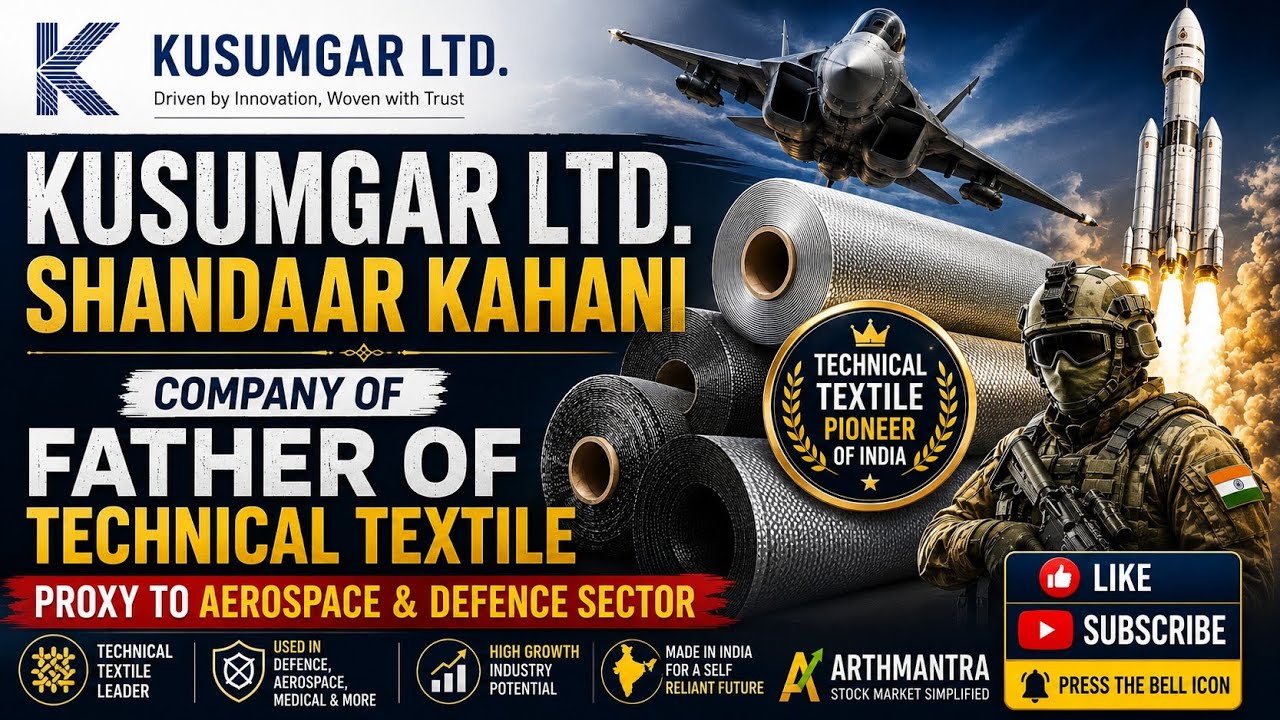 Kusumgar Ltd Analysis | Technical Textile Giant | Aerospace & Defence Proxy | Future Multibagger?
