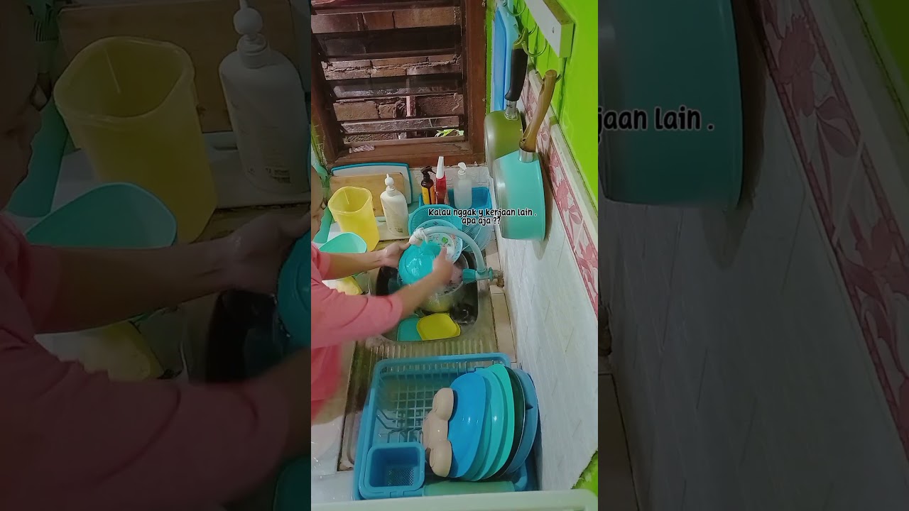 Beberes dapur setelah masak #vlogirt #beberesdapur #bersihbersihdapur #irt #vlogiburumahtangga