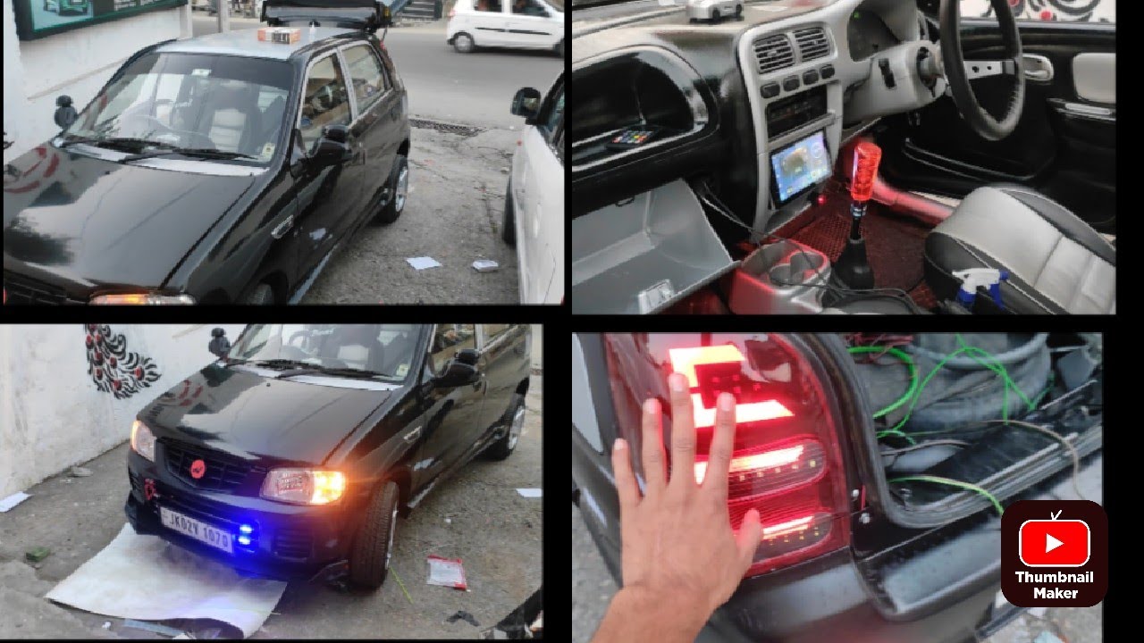 Modified old Alto lxi by quickway Modifications /Alto lxi Modified/Modifications of Alto/Quickway