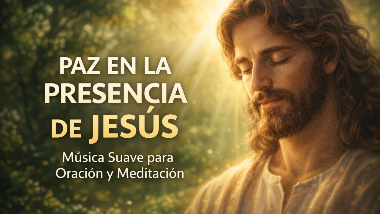 PAZ EN LA PRESENCIA DE JESÚS 🌿 Música Suave para Oración y Meditación