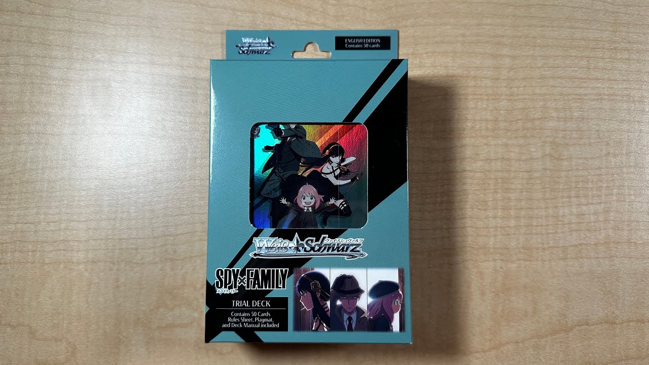 [Weiss Schwarz] SPY x FAMILY Trial Deck Opening
