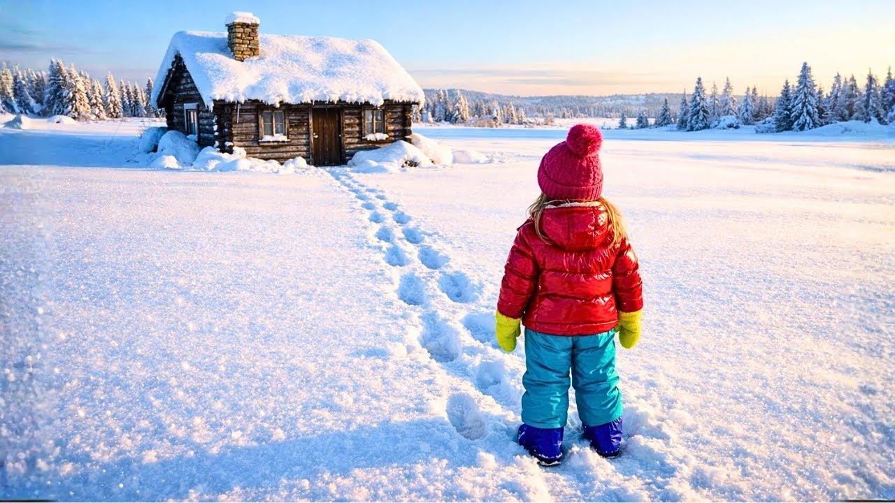 Little Girl Followed Footprints Into a Snowy Cabin—The Basement Door Hid $300 Million